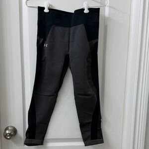 Under Armour Charcoal and Black Compression Leggings
